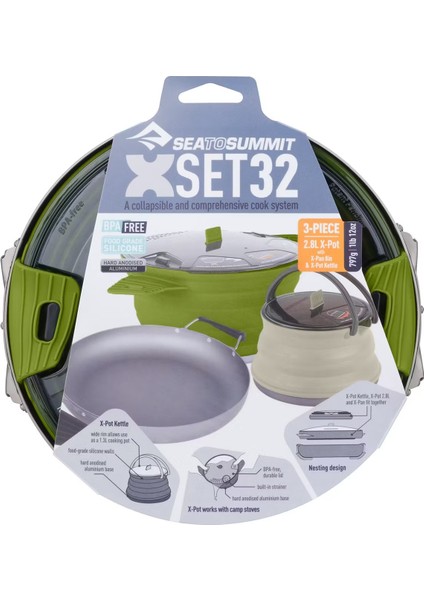 Sea To Summıt Katlanabilir Yemek Seti AXSET32CH fiyatları