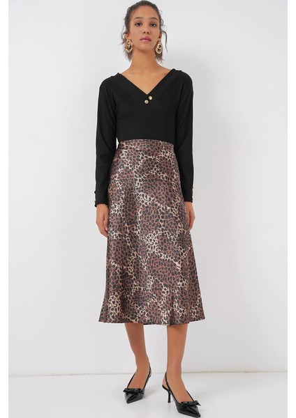 15806 Saten Etek - Kahverengi fiyatları