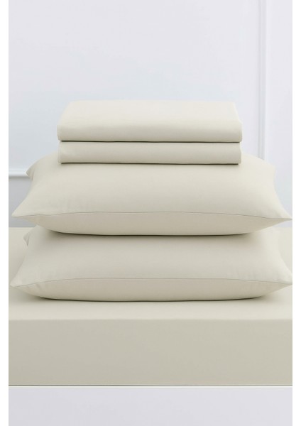 Mirava Premium %100 Pamuk Penye Lastikli Tek Kişilik Çarşaf Takımı (1 Yastık Kılıfı Dahil) Açık Gri 100X200CM fırsatları