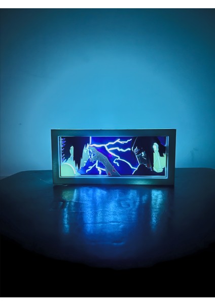 Itachi x Sasuke LED Işık Kutusu – Uzaktan Kumandalı Dekoratif Lamba modelleri