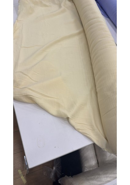 Müslin Kumaş Doğal Pamuk Çift Katlı Kumaş