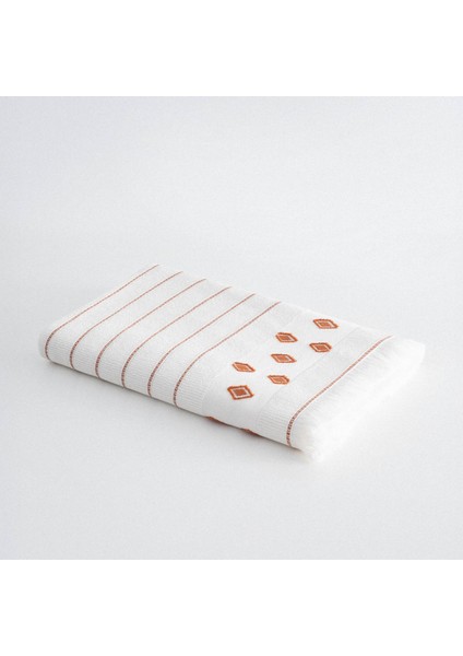 Imre Banyo Havlusu %100 Organik Pamuk Dokuma Terra 80X150 cm indirimleri