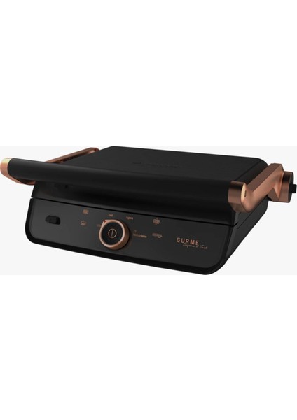 Döküm Plakalarıyla Çift Taraflı Tm 9046 S Gurme 2400 W Tost Makinesi Siyah fiyatları
