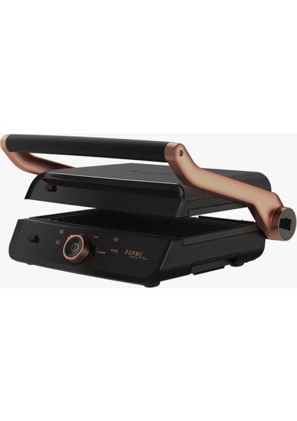 Döküm Plakalarıyla Çift Taraflı Tm 9046 S Gurme 2400 W Tost Makinesi Siyah modelleri