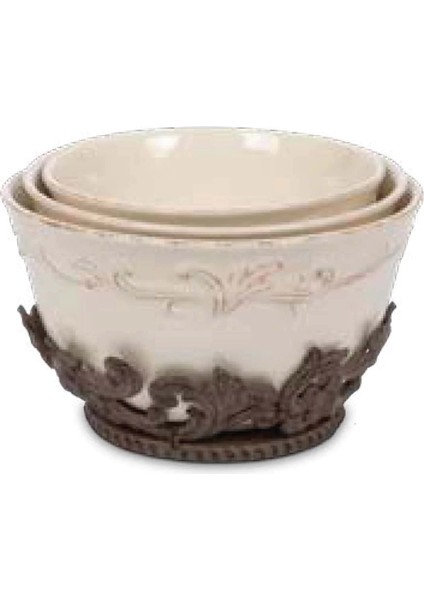 Nesting Bowl W/metal Holde