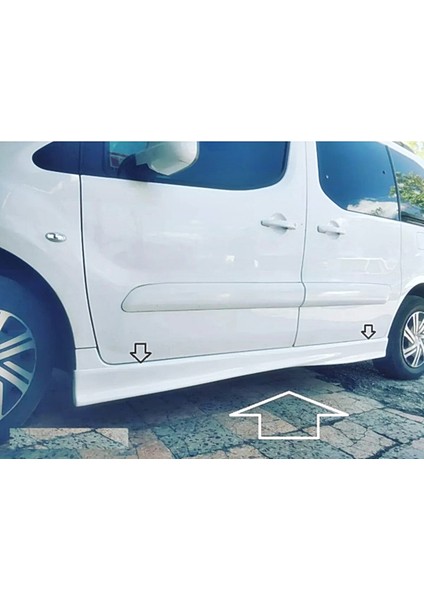 Citroen Berlingo Marşpiyel Sağ Sol Takım Fiberglass Boyasız