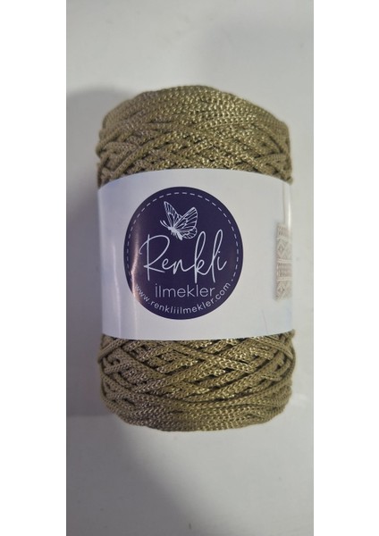 Renkli Ilmekler Polyester Makrome 200GRM