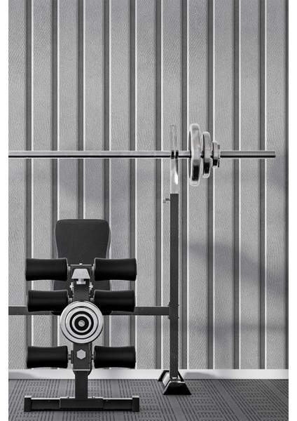 Duvar Kağıdı 3 Boyutlu Gri Dikey Taş Desenli Isı ve Ses Yalıtımlı Sağlıklı Tekstil &ebat Seçenekli modelleri