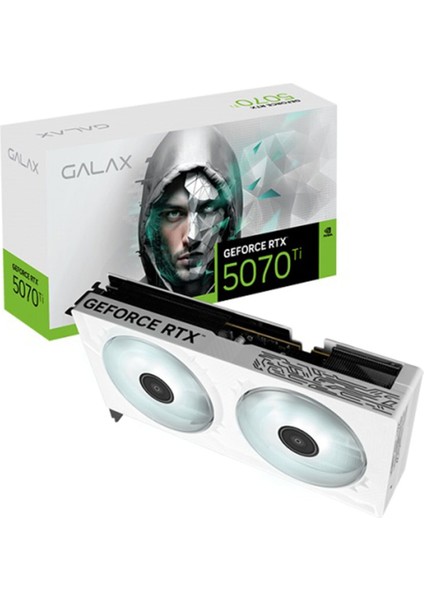Geforce Rtx 5070 Ti 1-Click Oc White 16GB Gddr7 256 Bit Dlss 4 Ekran Kartı (57IZN6MDDNWH)