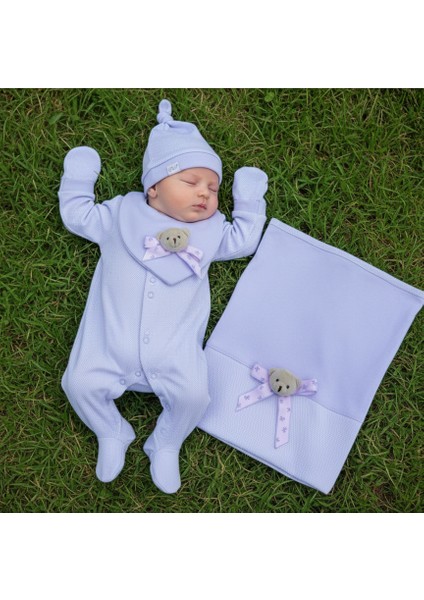 Yenidoğan || Kaliteli || Ayıcıklı|| Bebek 5'li Hastane Çıkışı Seti || %100 Pamuk fiyatları