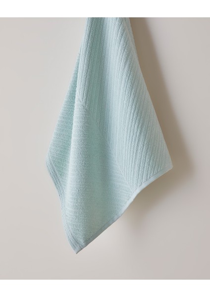 Twill Pamuk Yüz Havlusu 50X70 cm Su Yeşili fiyatları