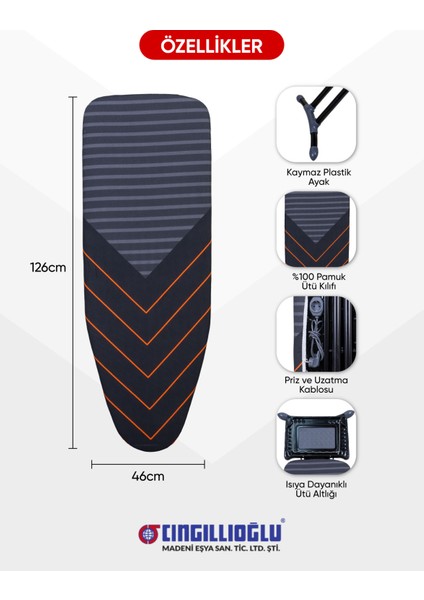 CM-500 Miranda Delux Ütü Masası fırsatları