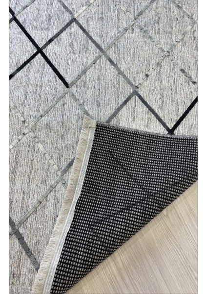 Gri Nakkaş Kilim Dekoratif Salon Halısı Makinada Yıkanabilir Mutfak Halısı Kaymaz Taban Yolluk Butik Kilim Modelleri