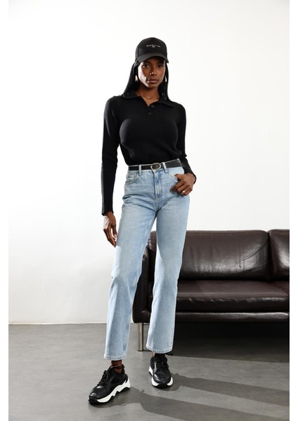 Açık Mavi Straight Jean fiyatları