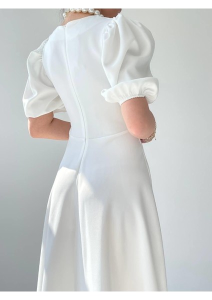 Catania Balon Kol Elbise