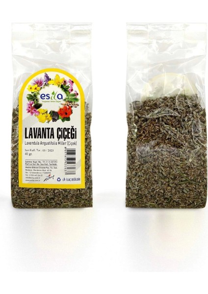 Poşet Lavanta Çiçeği 40 Gr.