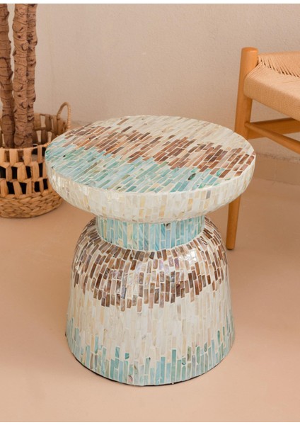 Sedef Tabure Yan Sehpa 38X40 cm TLC0103 fiyatları