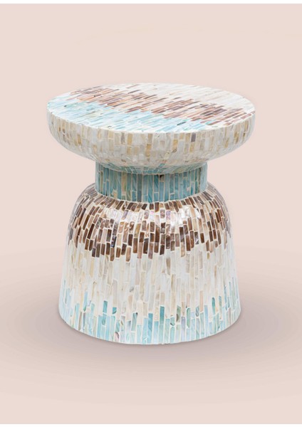 Sedef Tabure Yan Sehpa 38X40 cm TLC0103 indirimleri