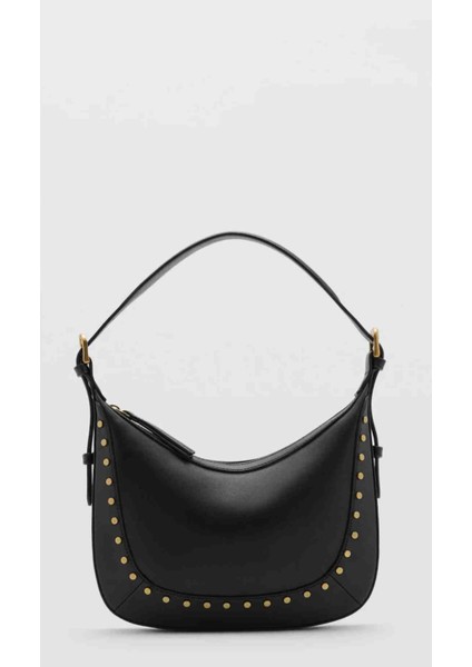 Zımba Detaylı Omuz Çantası