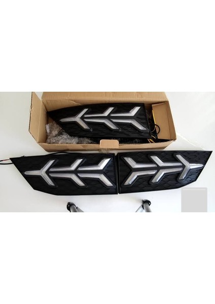 Honda Civic Fc5 Makyajlı Kasa Ön Sis Ledi Uçak Dizayn (Hareketli) indirimleri