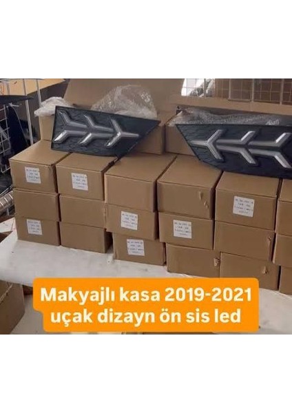 Honda Civic Fc5 Makyajlı Kasa Ön Sis Ledi Uçak Dizayn (Hareketli)