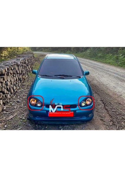 Opel Corsa B Morette Far Çerçevesi Sağ Sol Takım Fiberglass Boyasız modelleri