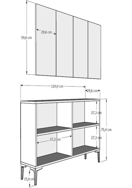Moredd Konsol,kahve Köşesi,ayakkabılık,ofis Evrak Dolabı,mutfak Kiler Dolabı,tv Ünitesi Aa