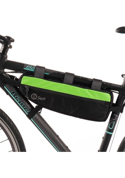 Bikepacking Kadro Altı Çanta - M Yeşil fiyatları