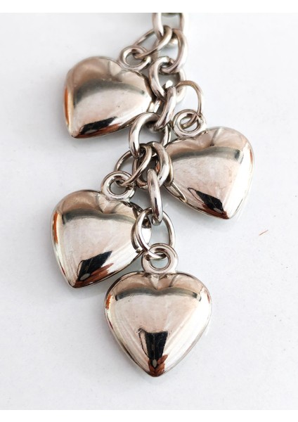 Küçük Kalplerden Oluşan Metal Anahtarlık fiyatları