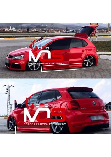 Volkswagen Polo 6r Rieger Marşpiyel Sağ Sol Takım Fiberglass Boyasız indirimleri
