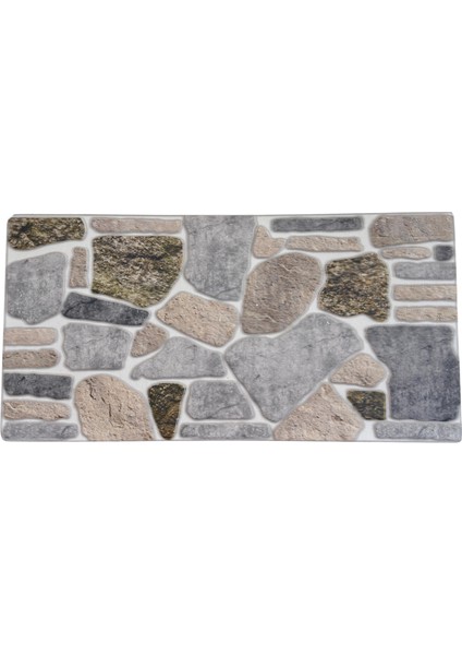 3 Boyutlu Karma Taş Desenli Strafor Duvar Kaplama Paneli