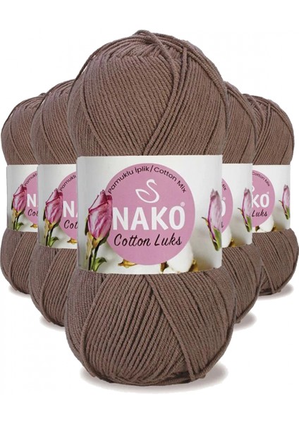 5 Adet Cotton Lüks Yelek Tunik Kazak Bluz Hırka Ipi Yünü Toprak 97583