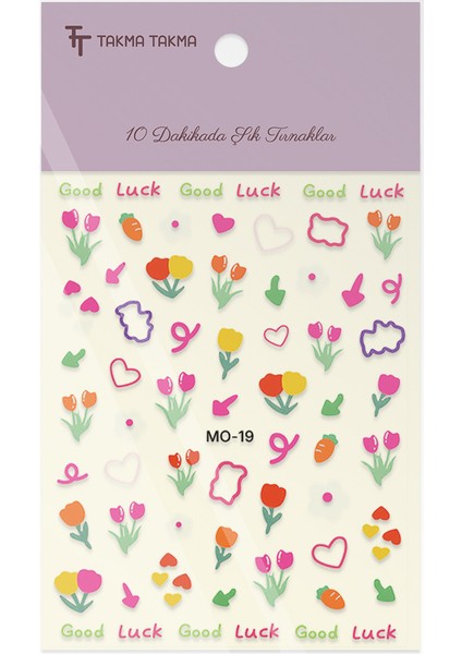 Stc-Mo-19 - Good Luck Yapışkanlı Sticker fiyatları