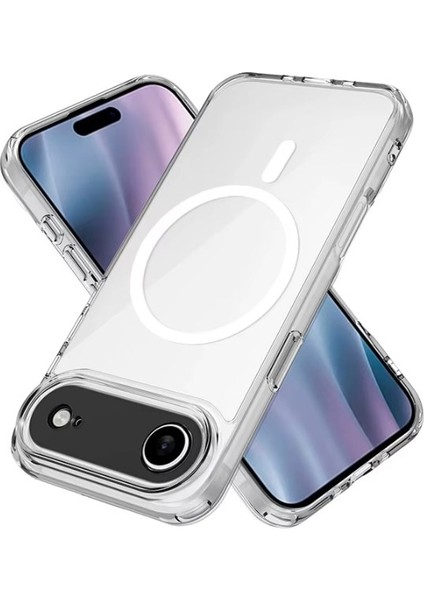 iPhone 17 Air Için Uyumlu Magsafe Özellikli Şeffaf Kılıf fırsatları