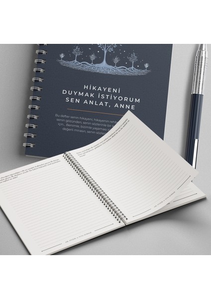 Anneler Için Hediye Etkileşimli Anı Defteri Duygusal Miras Kitabı Kelebek Broş Hediyeli Hikayeni Duymak Istiyorum Sen Anlat Anneözgün Türkçe Içerik Hediye Aile Anne indirimleri