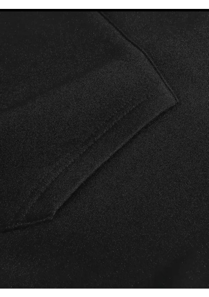 Kalp Fiyonk Baskılı Içi Polarlı Kapüşonlu Sweatshirt modelleri