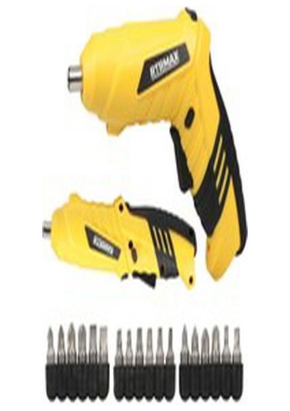 Rtrmax RTM326 Çift Fonksiyonlu Şarjlı Tornavida Seti 3.6 Volt