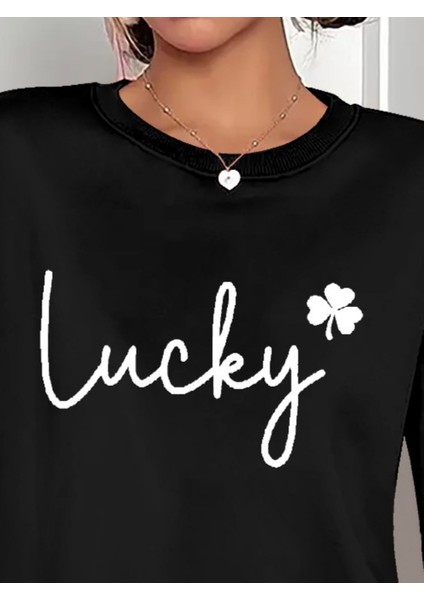 Kadın Uzun Kollu Bisiklet Yaka Viskon Iki Iplik Bluz