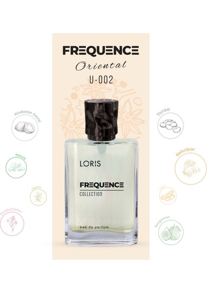 U-002 Frequence Unisex Parfüm 50 ml fırsatları