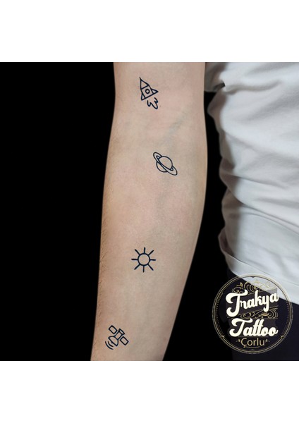 Yarı Kalıcı Minimal Yapıştırma Dövme CC-017 fiyatları