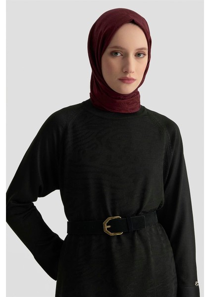 Trend Triko Tunik 25KTD4114 Siyah fırsatları
