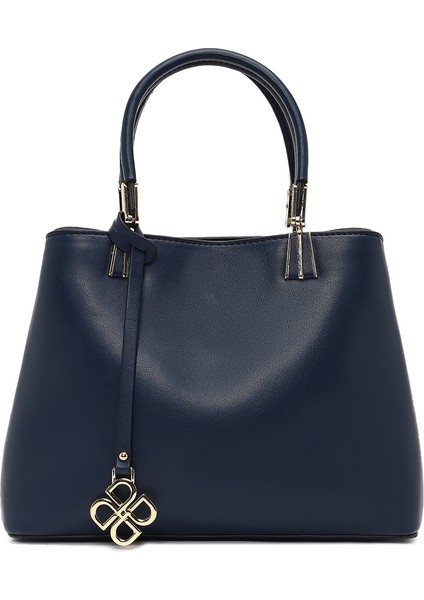 Kadın Lacivert Uzun Askılı Aksesuar Detaylı Kol Çantası 25WBD262718 modelleri