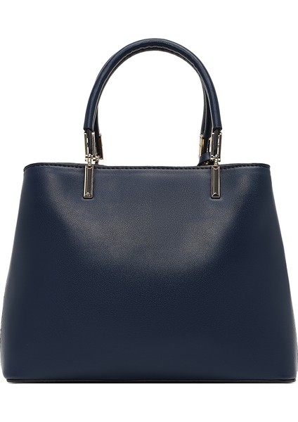 Kadın Lacivert Uzun Askılı Aksesuar Detaylı Kol Çantası 25WBD262718 indirimleri