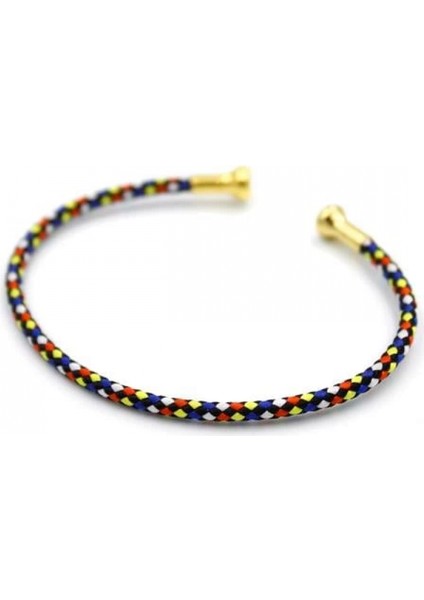 Örgü Pndr Bileklik - Çok Renkli
