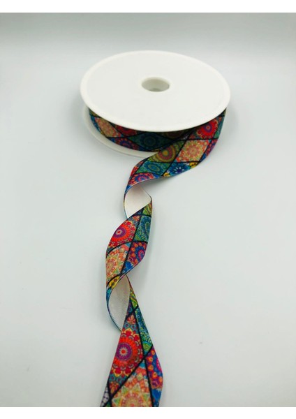 5 Metre Desenli Kadife Kurdele 25 Mm, Keten, Saten, Kadife, Ohça, Süsleme, Çeyiz, Gelin, Nişan, Söz, Paketleme, Fiyonk fırsatları