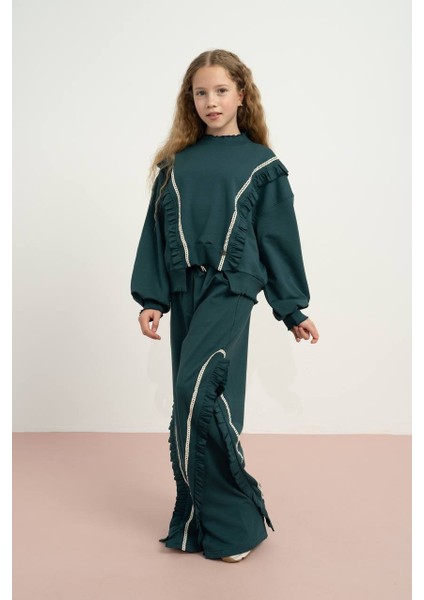 Kız Çocuk Sweat- Pantolon Takım