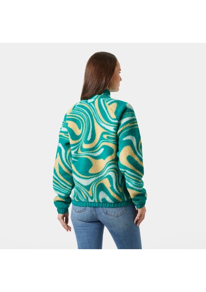 W Imperıal Prınted Pıle Snap Mont HHA.63373_HHA.537 fiyatları