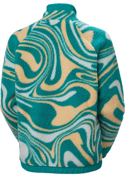 W Imperıal Prınted Pıle Snap Mont HHA.63373_HHA.537 modelleri