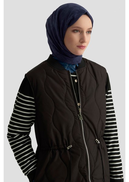 Kapitone Yelek 25K4807 Siyah modelleri