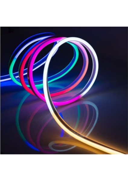 CT-4567 Pixel Neon LED Set 5 Metre Rgb Kumandalı Esnek Şerit Işık Iç & Dış Mekan Dekoratif Aydınlatma modelleri